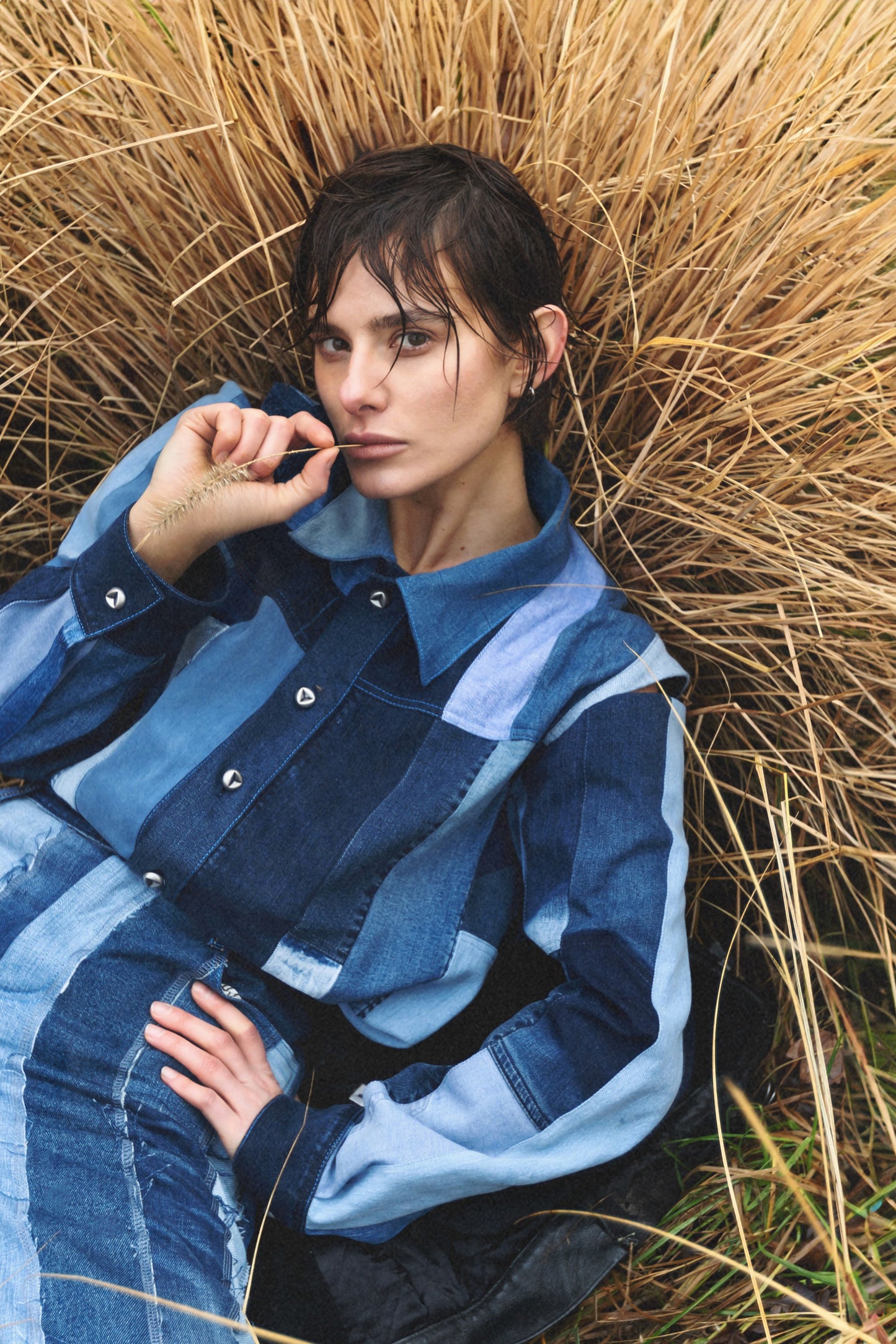 Upcycled Jeans Shirt