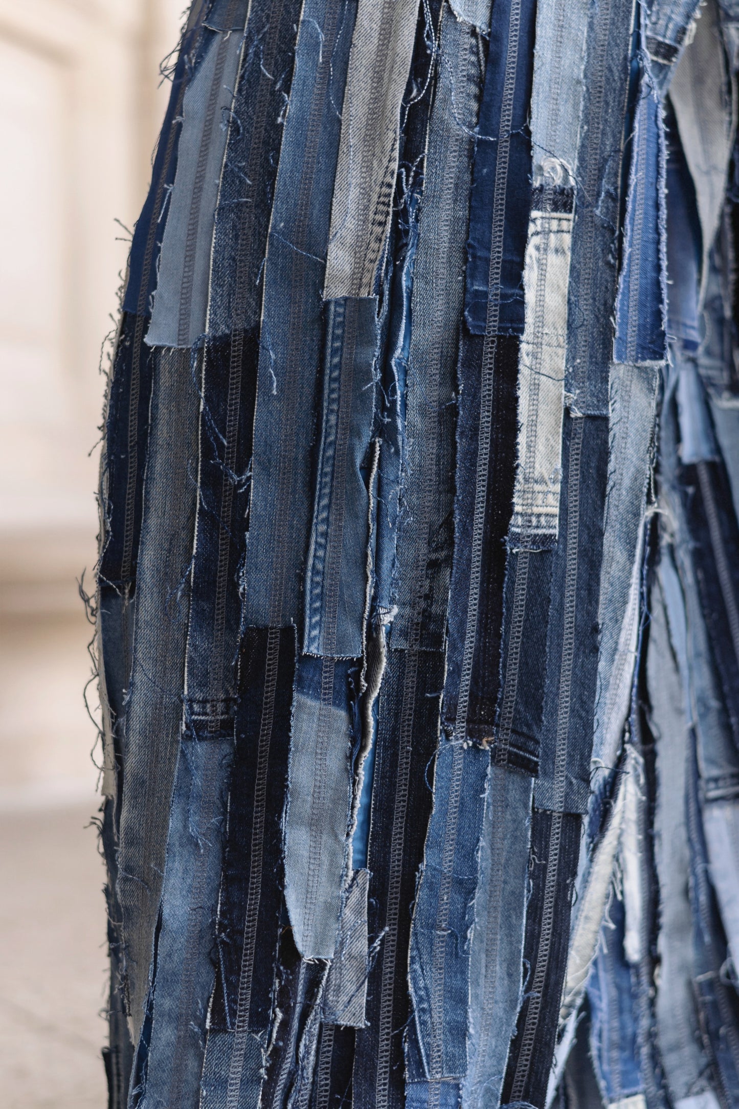 Extra Wide-Leg Upcycled Jeans