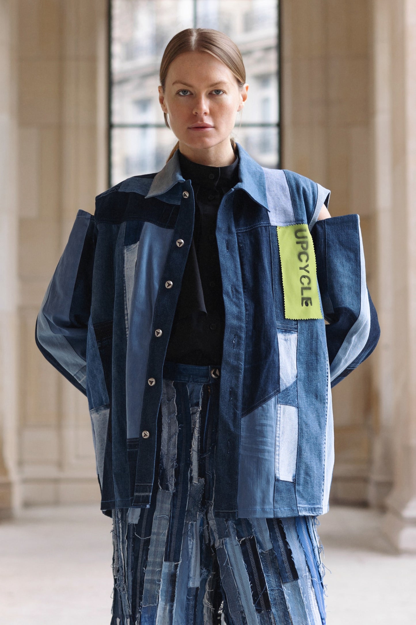 Upcycled Jeans Shirt