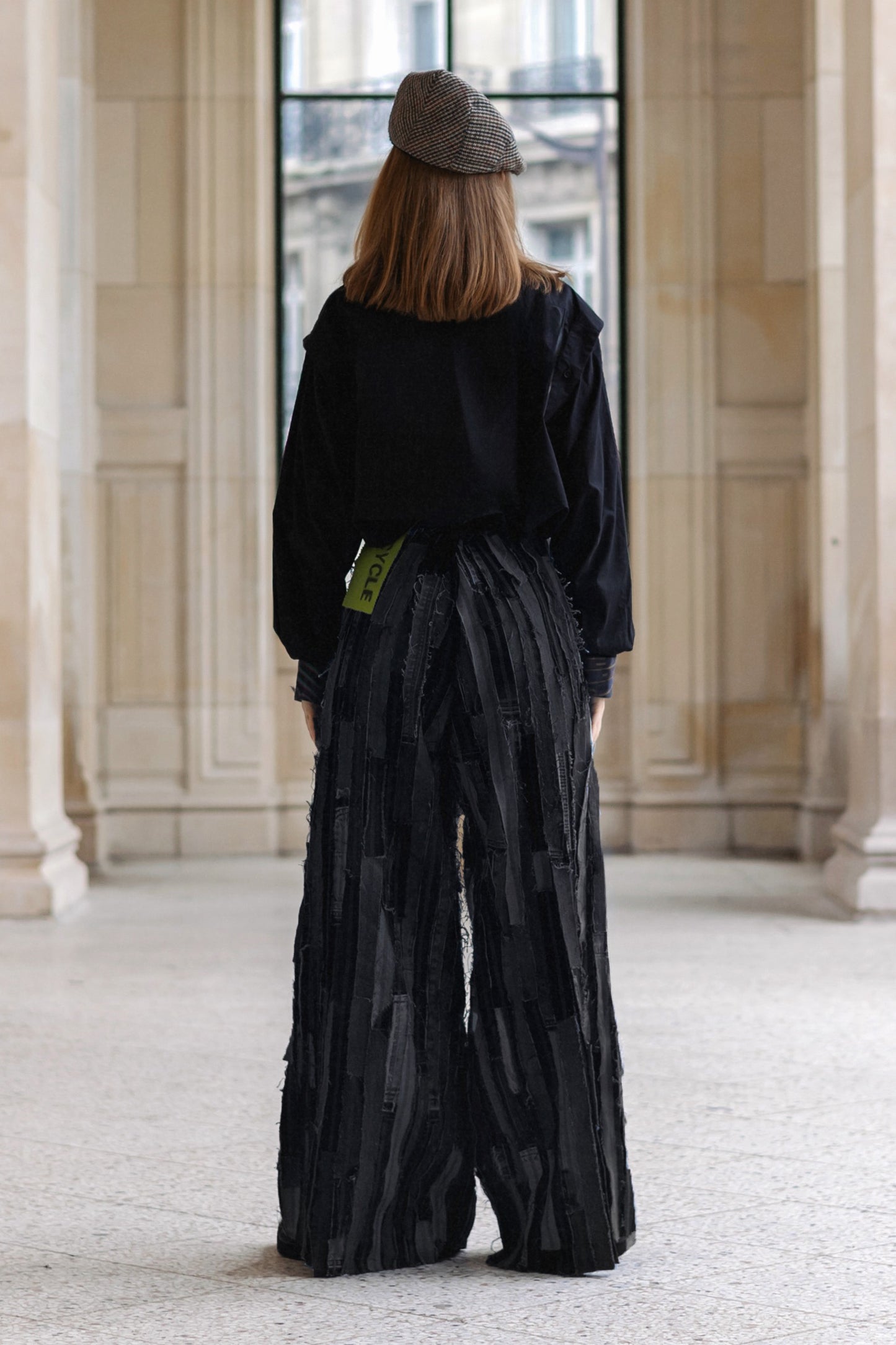 Extra Wide-Leg Upcycled Jeans