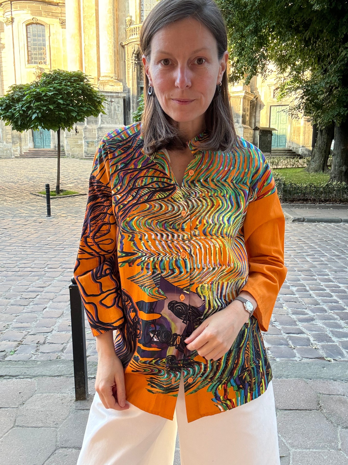 Orange Shirt