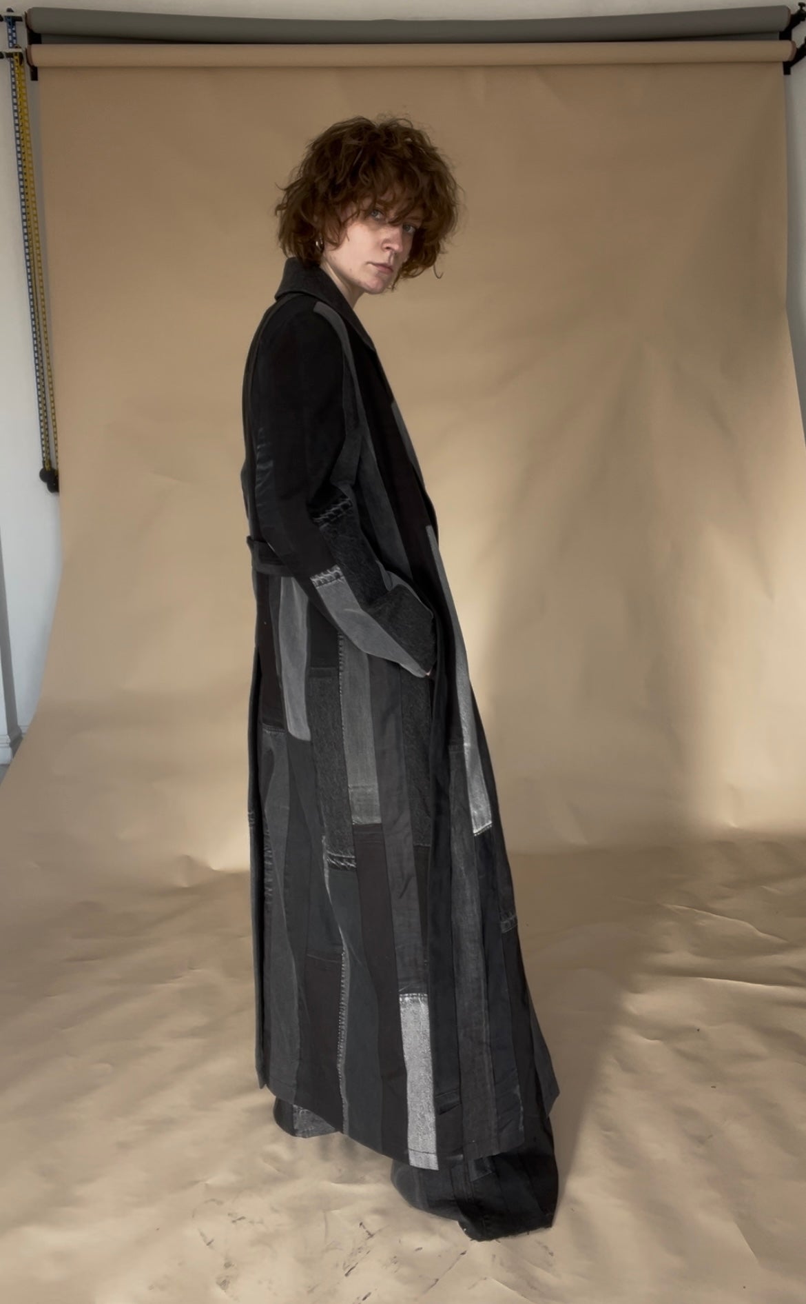 Upcycled Jeans Trench