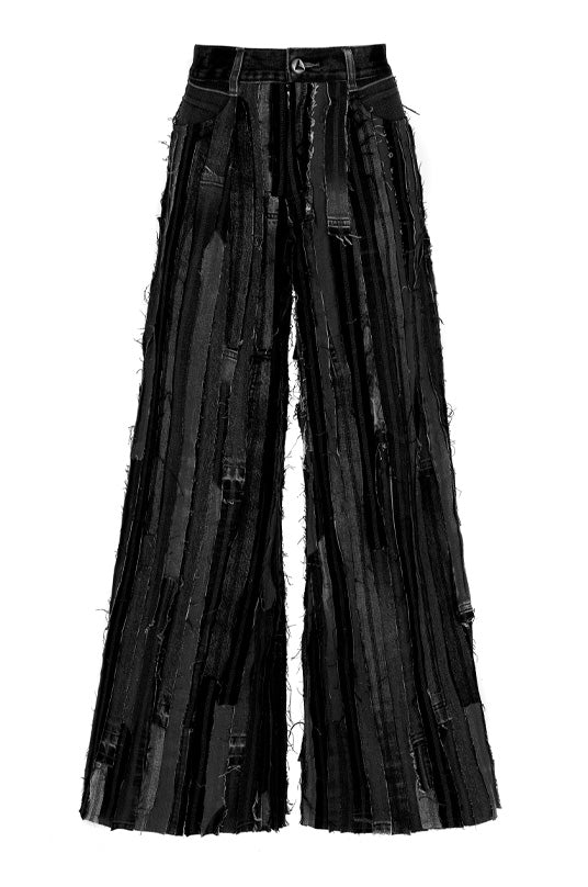 Extra Wide-Leg Upcycled Jeans