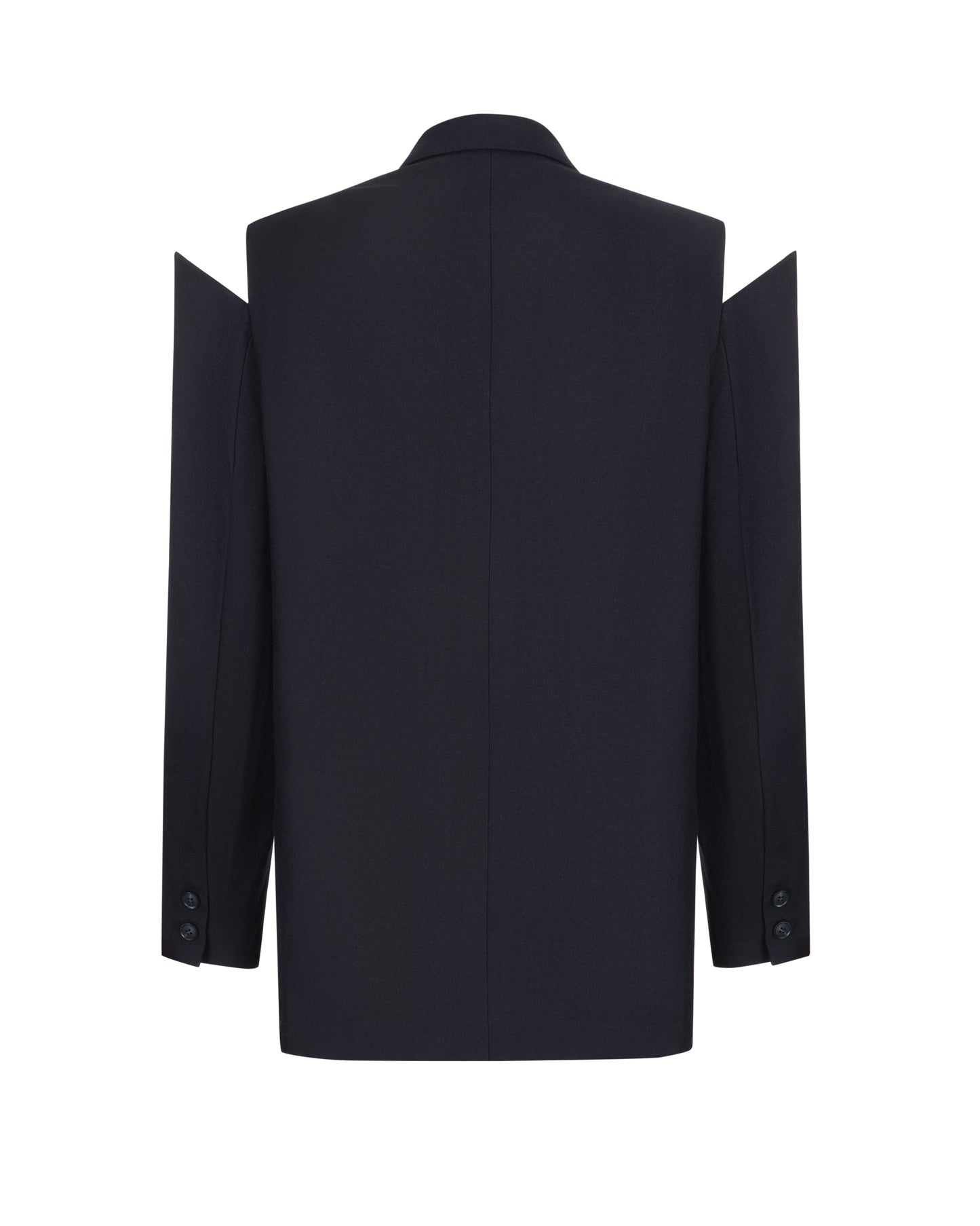 Upcycled Jacket with Cuts