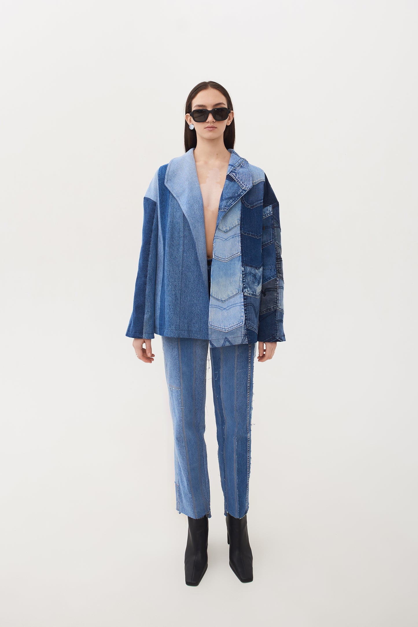 Upcycled Jeans Jacket