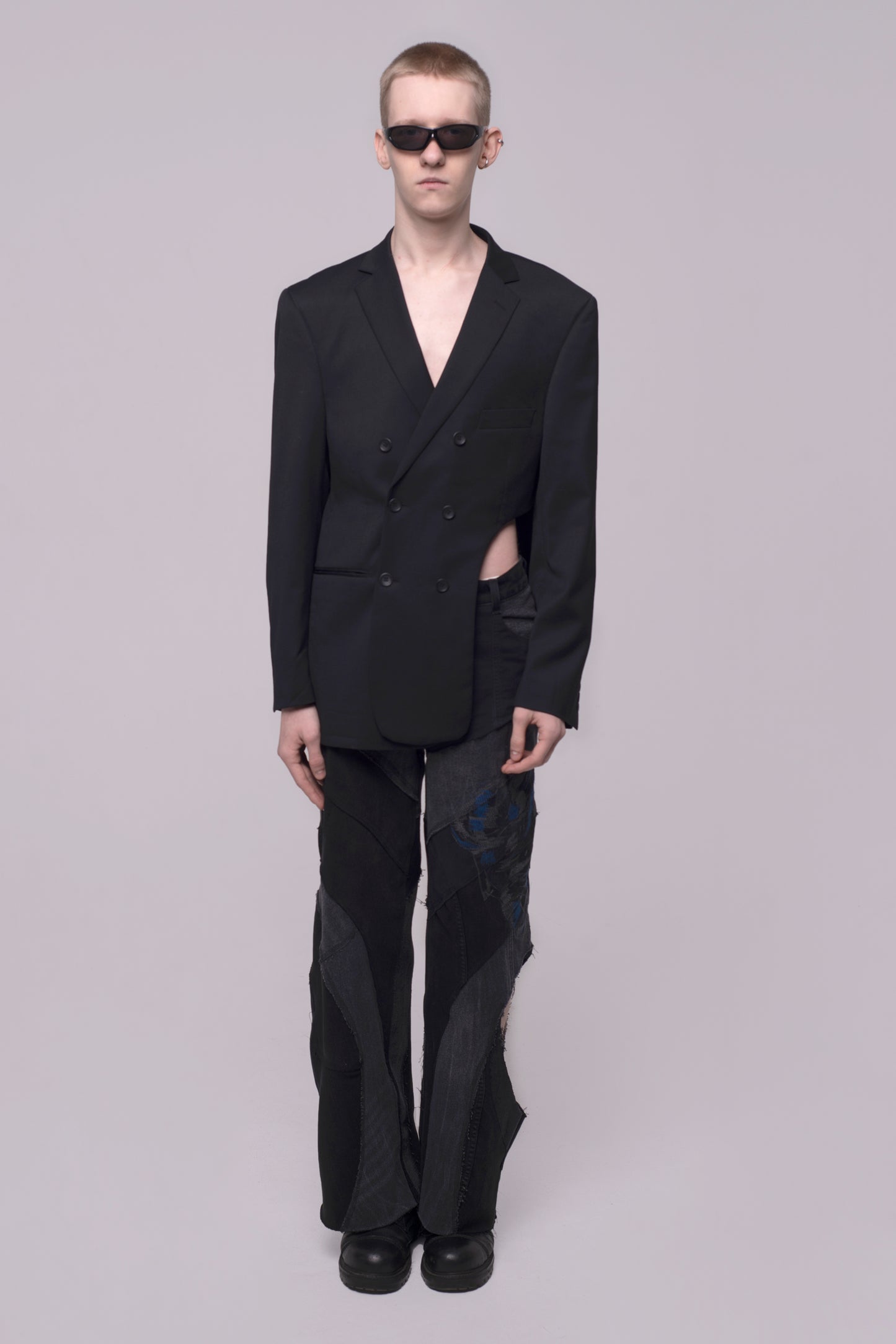 Asymmetrical Upcycle Jacket