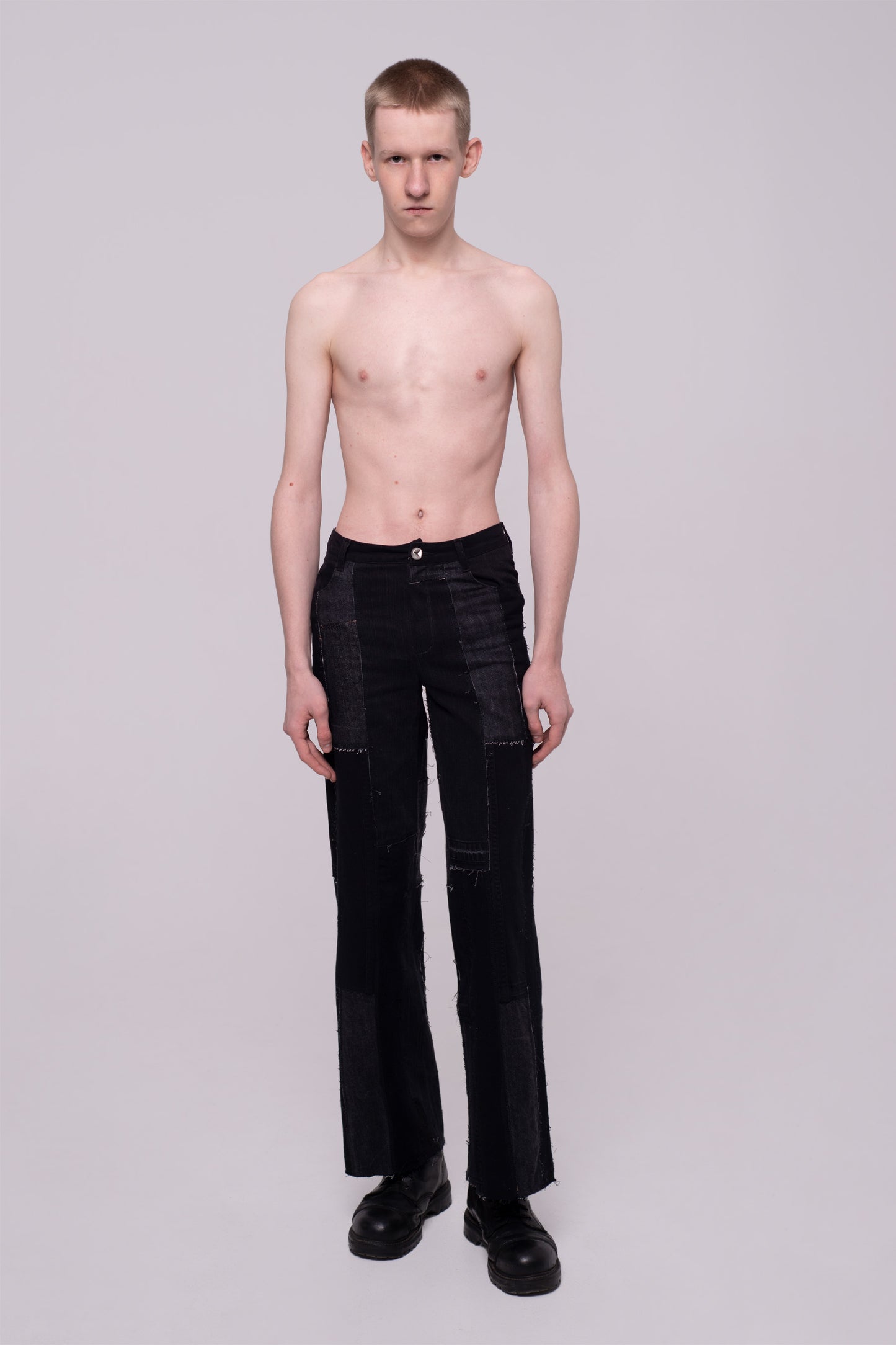 Wide Leg Upcycle Jeans