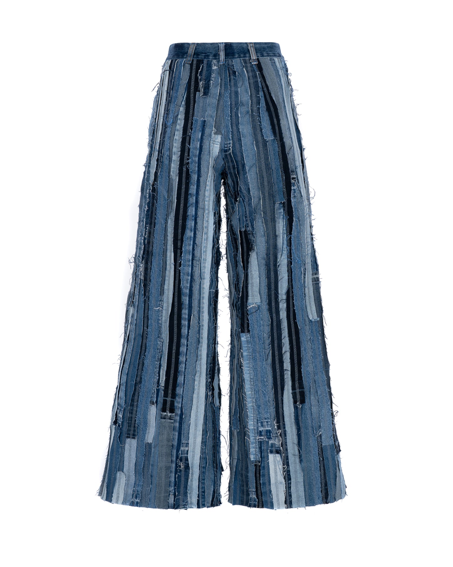 Extra Wide-Leg Upcycled Jeans