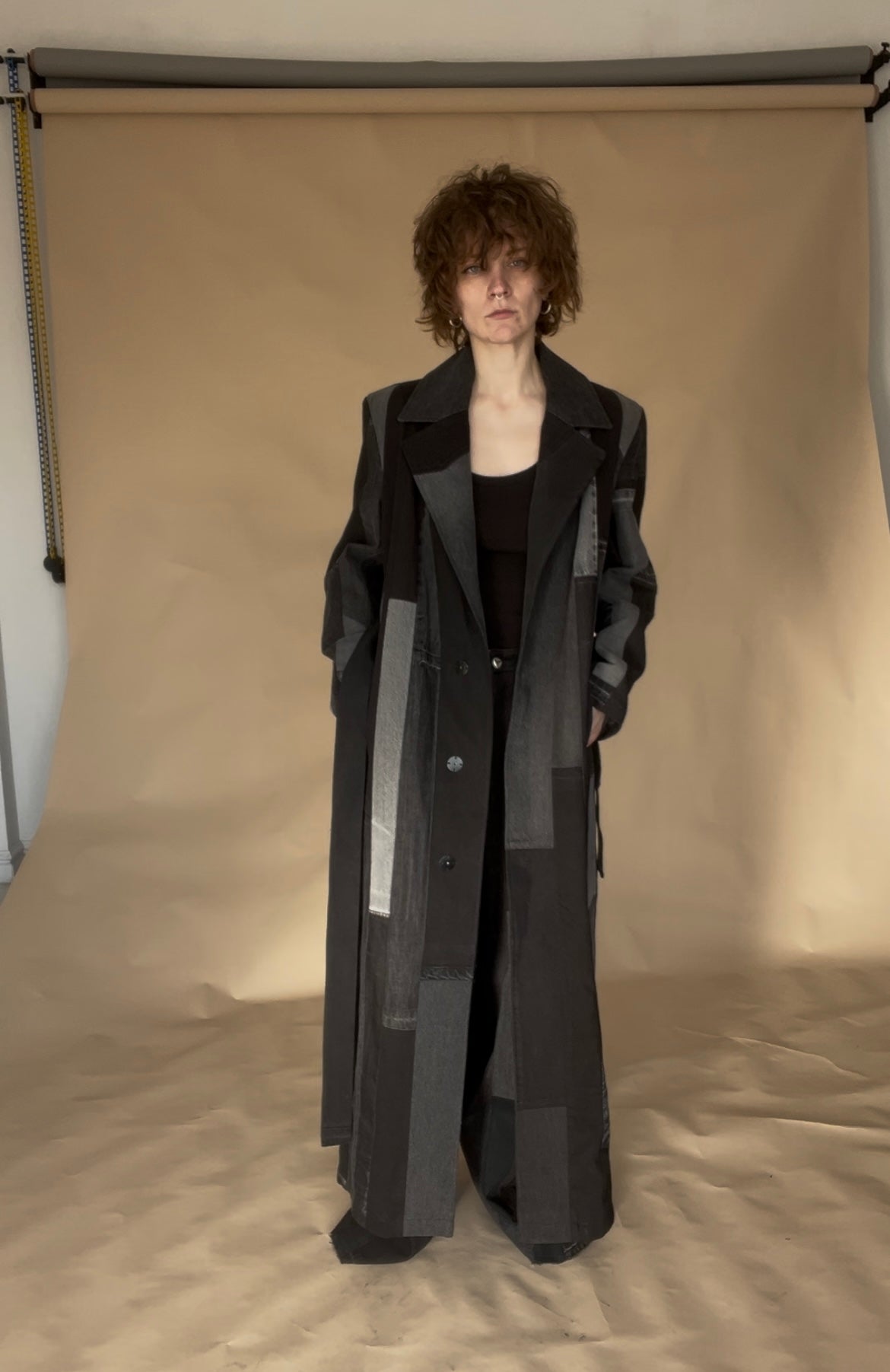 Upcycled Jeans Trench