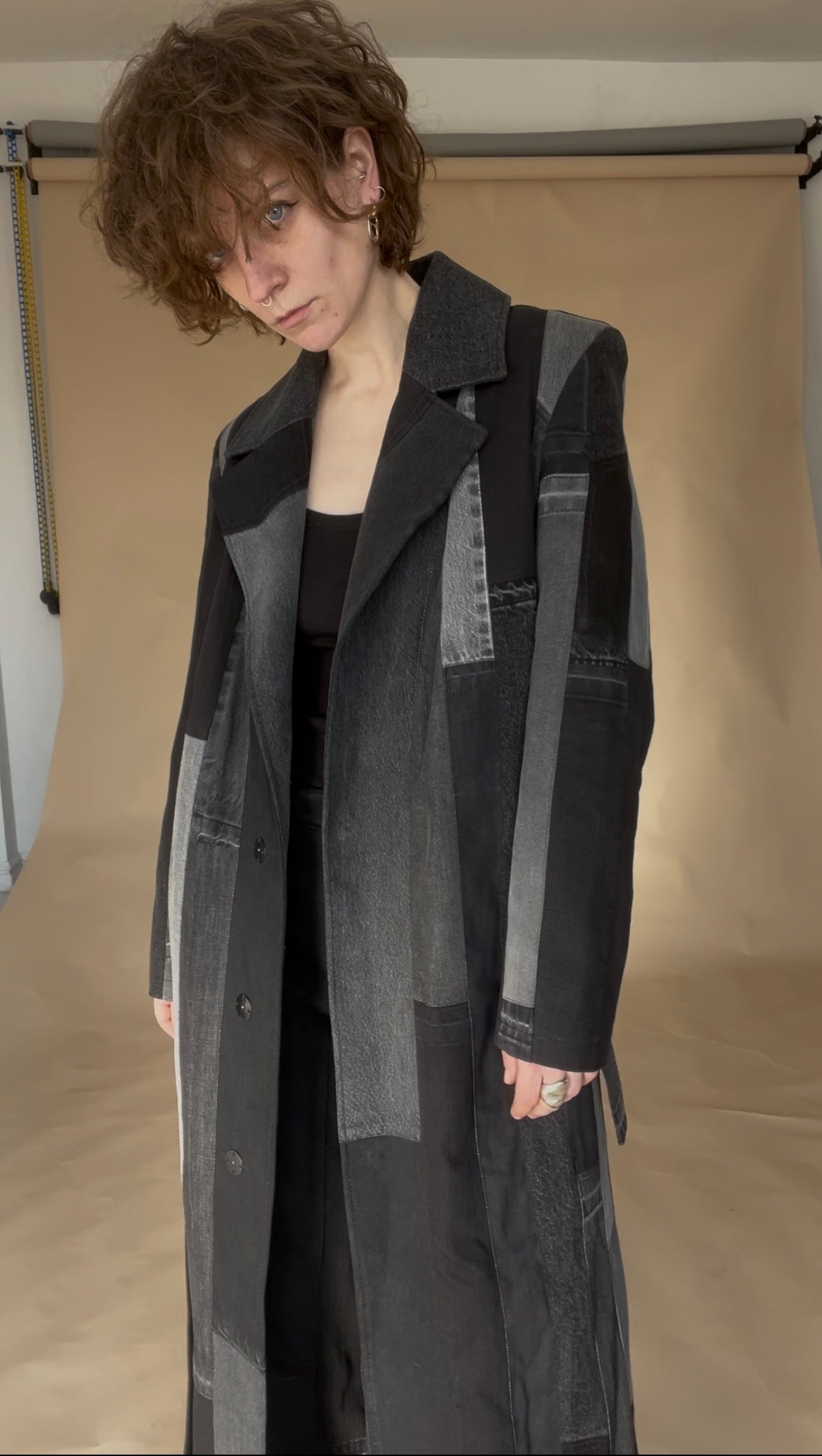 Upcycled Jeans Trench