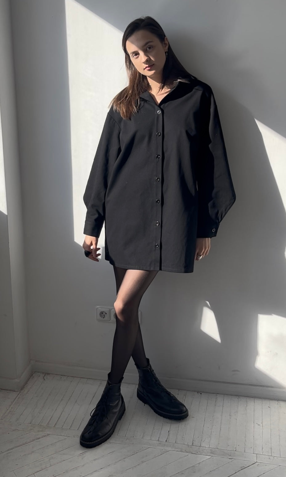 Denim Dress Shirt