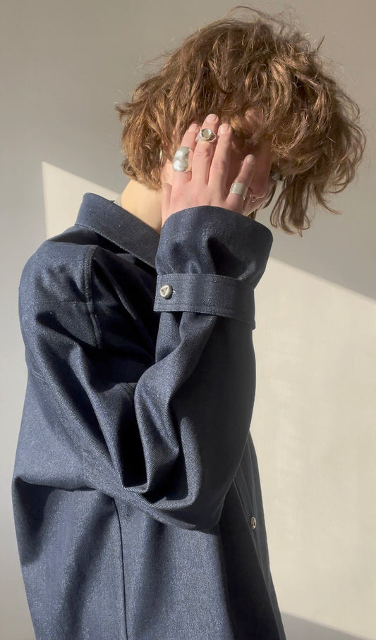 Urban Edge Denim Shirt