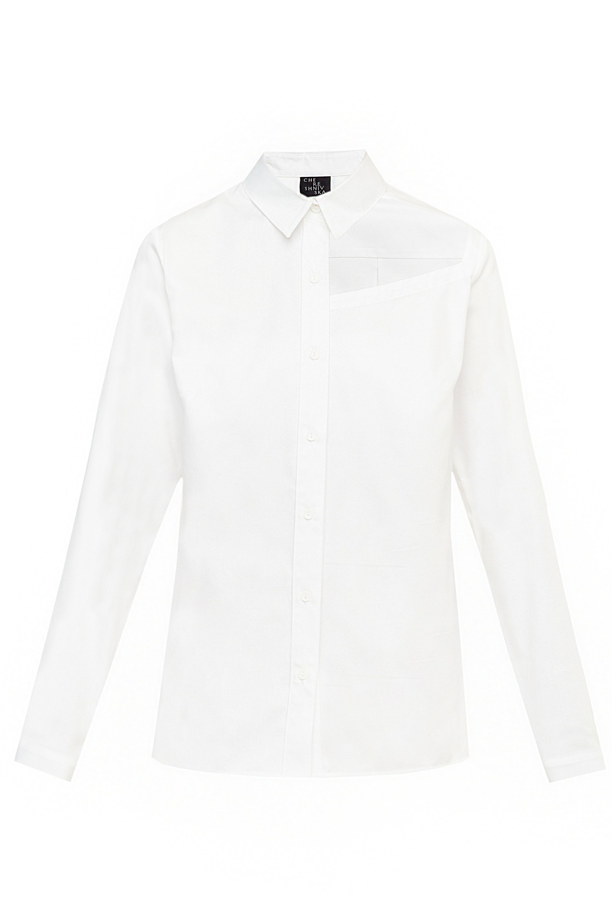 naked dress shirt MATTEO COTTON Cashmere BUTTON-UP SHIRT Black / XL by NakedCashmere
