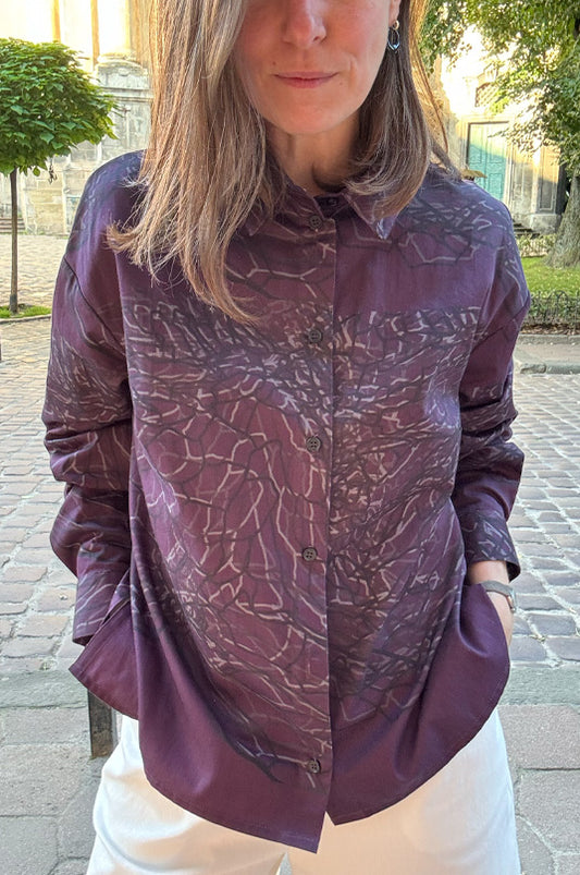 Violet Shirt Long Sleeve