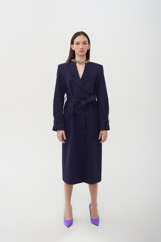 Cotton Trench Coat