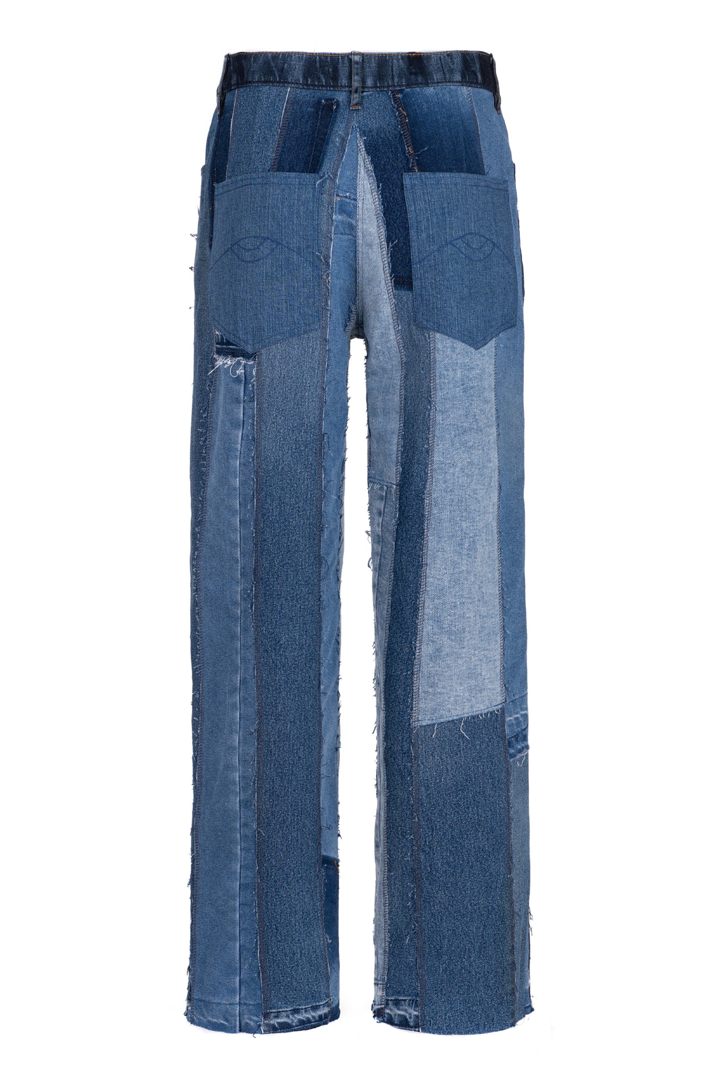 Straight Leg Upcycled Jeans